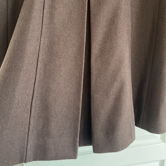 BCBG Max Azria Brown Military Style Wool Coat size M - Picture 8 of 14